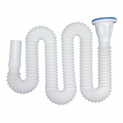 Tek Parça Lavabo Sifonu Uzun